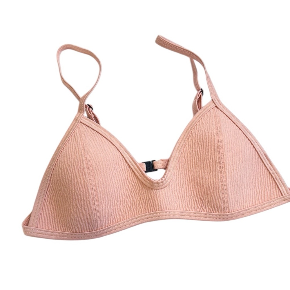 TRIANGL Bikini Top Peach/Pink With Adjustable straps Size XSmall